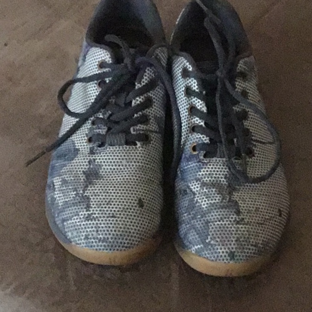 Light floral gum Nobull trainers Size 9